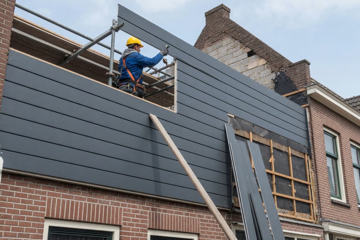 PVC gevelbekleding